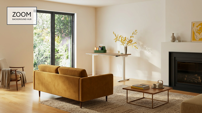 Scandinavian Style Living Room Background