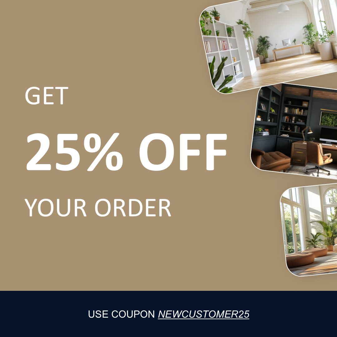Coupon code for Zoom Background Hub. Use NEWCUSTOMER25 for 25% off your order.